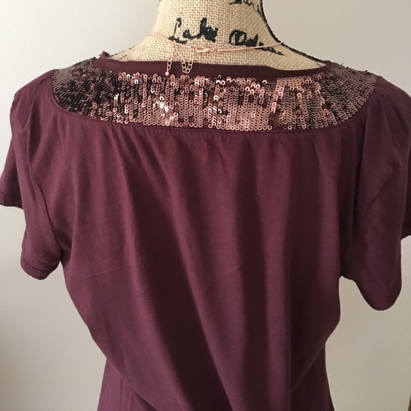 ๐3/$20๐ Brown Banana Republic Sequined Top - Picture 4 of 4
